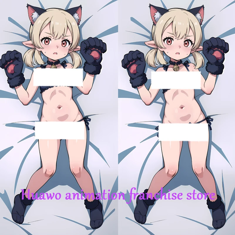 

Anime Dakimakura Pillow Neko Klee 2-Side Print Pillowcase Hugging Body Cushion Cover Otaku Waifuristmas Decoration 2023