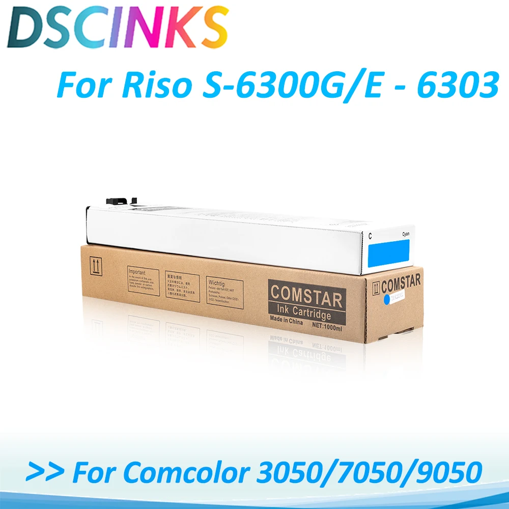 para Riso S6300g Riso S-6300e S-6301g e 6304 e Chip para Comcolor 3050 7050 9050 Impressora - Imagem 3