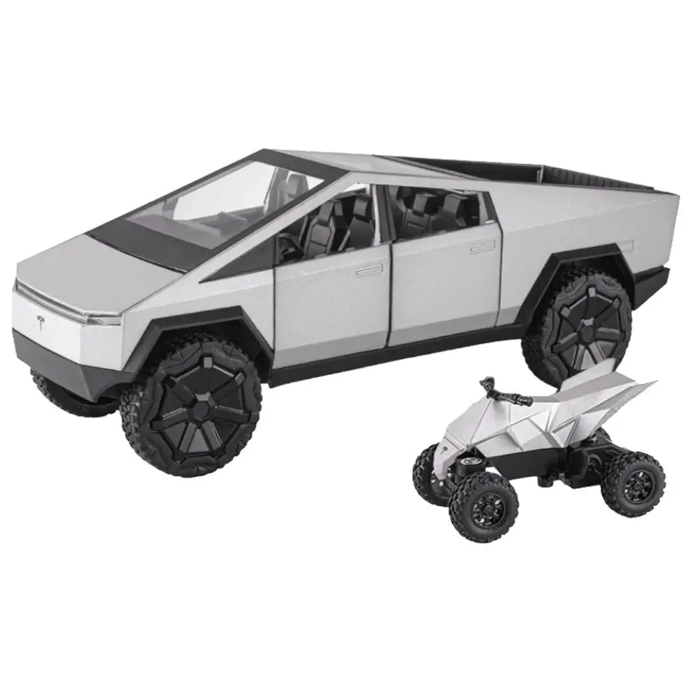 Vehículo Pick-up de Tesla, MXBCH-001, 1:24, 23X8.7cm, Coche de Juguete de Colección