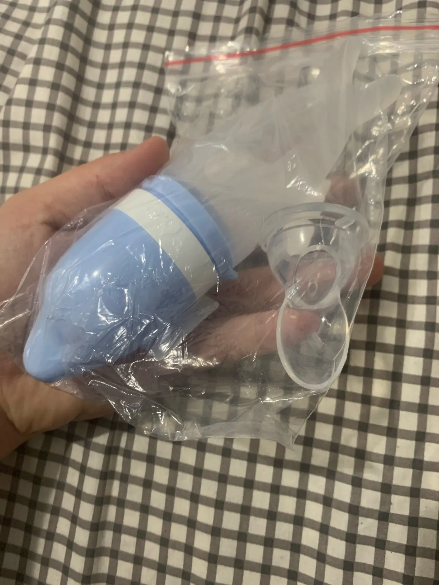 Silicone Dolphin Baby Feeding Bottle - Rice Cereal Spoon and Newborn Tableware photo review