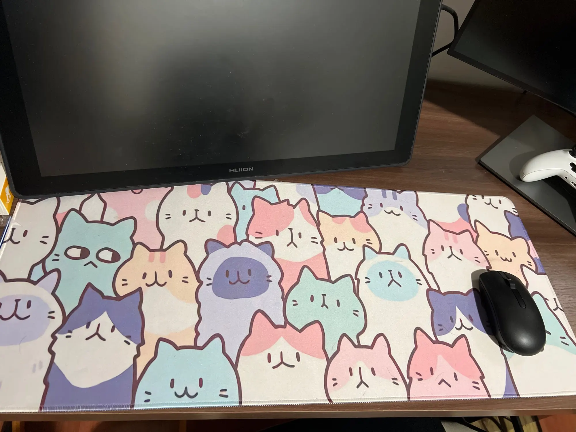 Cat Mouse Pad 300x800x2mm Cute Mouse Pad photo review