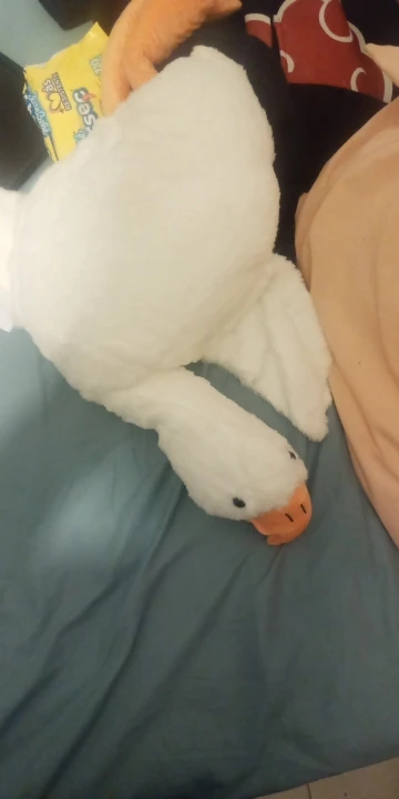 Honk & Snooze Giant Goose Looong Plush Pillow