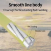 Aventik Super Slim Three Colored Tenkara Fishing Line Nymph Shooting Fly Fishing Line 0.55mm 100FT 4