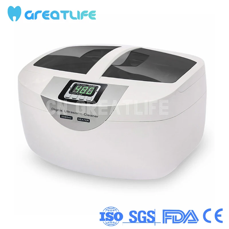 

Digital Tooth Jewelry Watches Dental 2.5L Ultrasonic Glasses Cleaner Jewelry Cleaner Ultrasonic Ultrasonic Cleaner Machine