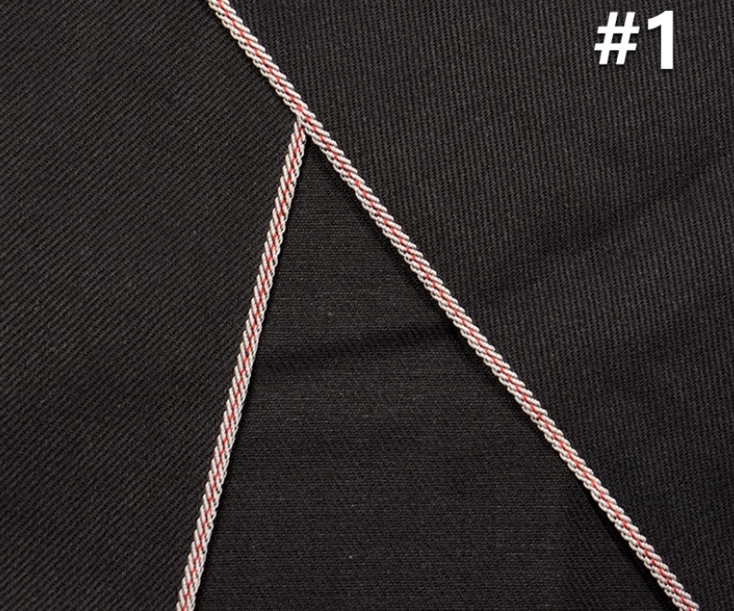11 oz ArmyGreen Selvedge Denim Fabric Premium Selvage Jeans Cloth Manufacturers Denim Material Supplier W181318