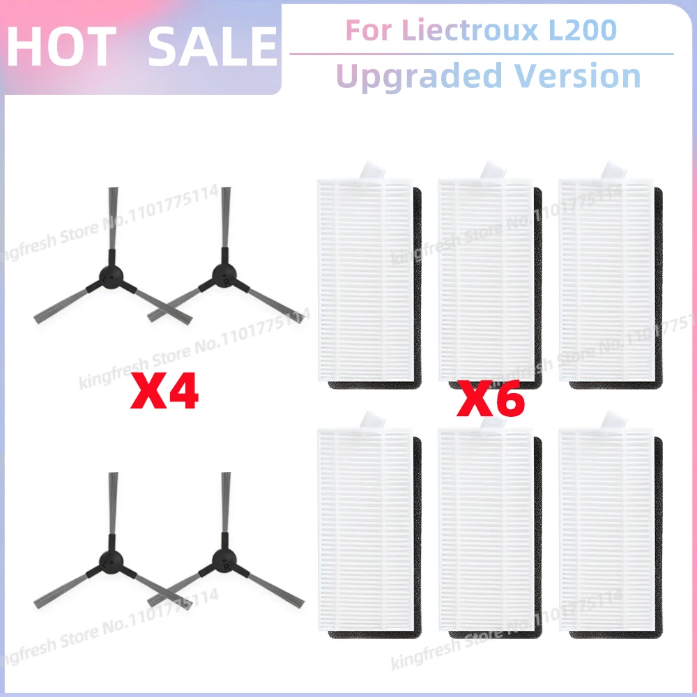 Lot De 5 Filtres D'aspirateur De Rechange Pour Liectroux L200