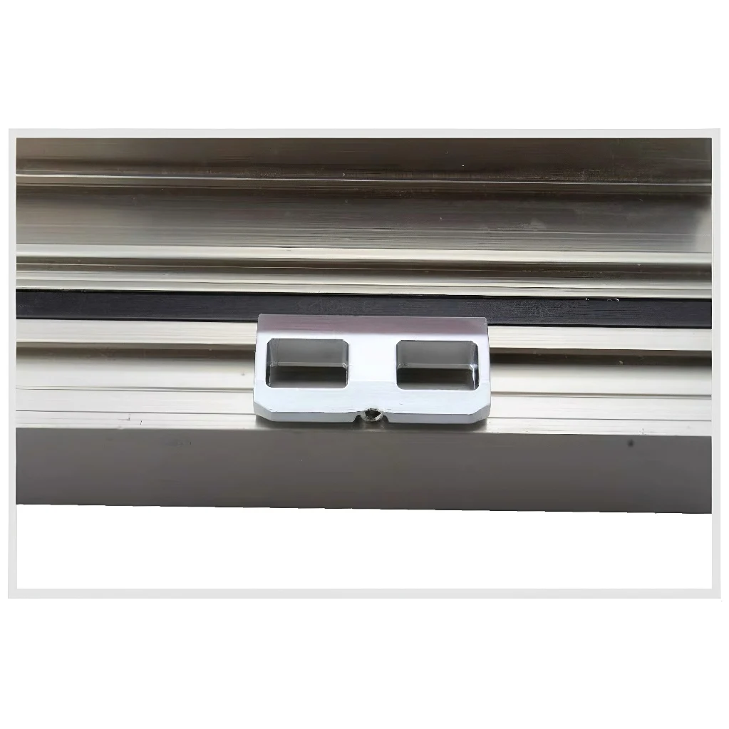 Thermal Break Aluminum Door Window Bolts-Zinc Alloy Top/Bottom Concealed Bolts with Metal Lift Pads for Swing Doors