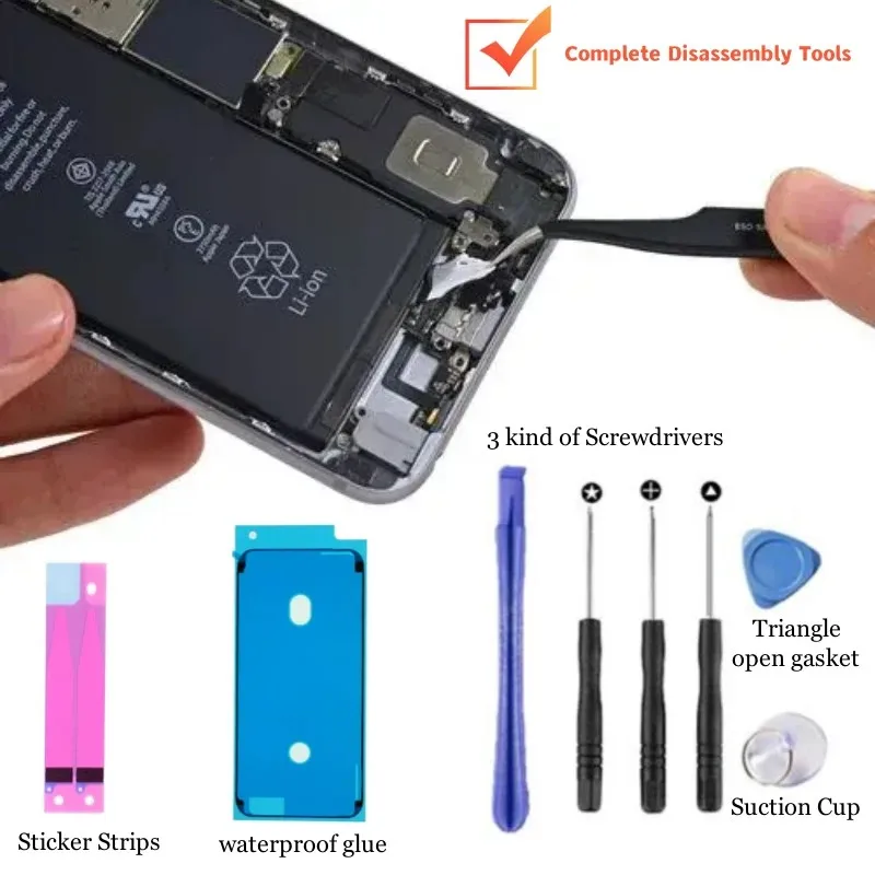 High Capacity Battery For iPhone 6G 6S Plus Replacement Bateria