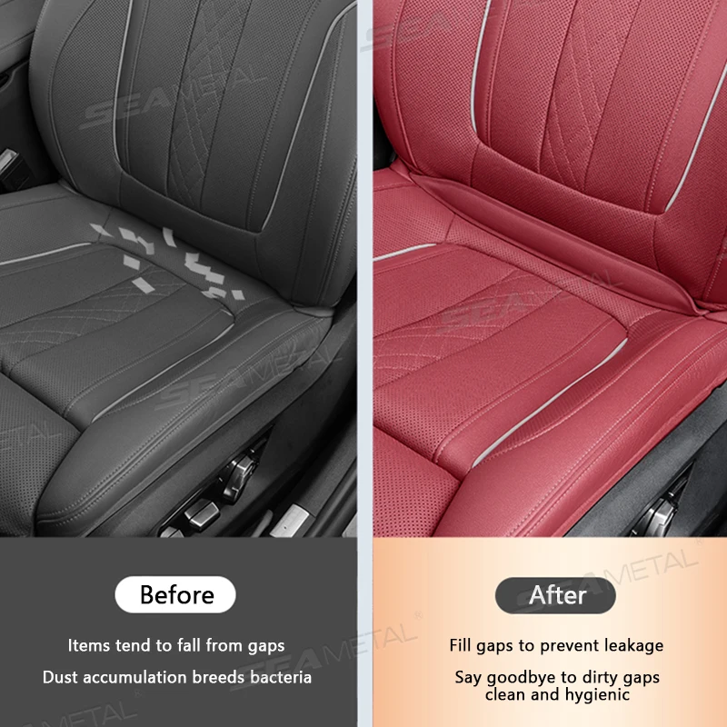 Flexible Elastic Car Seat Gap Filler Strip for Suv Sedan Truck