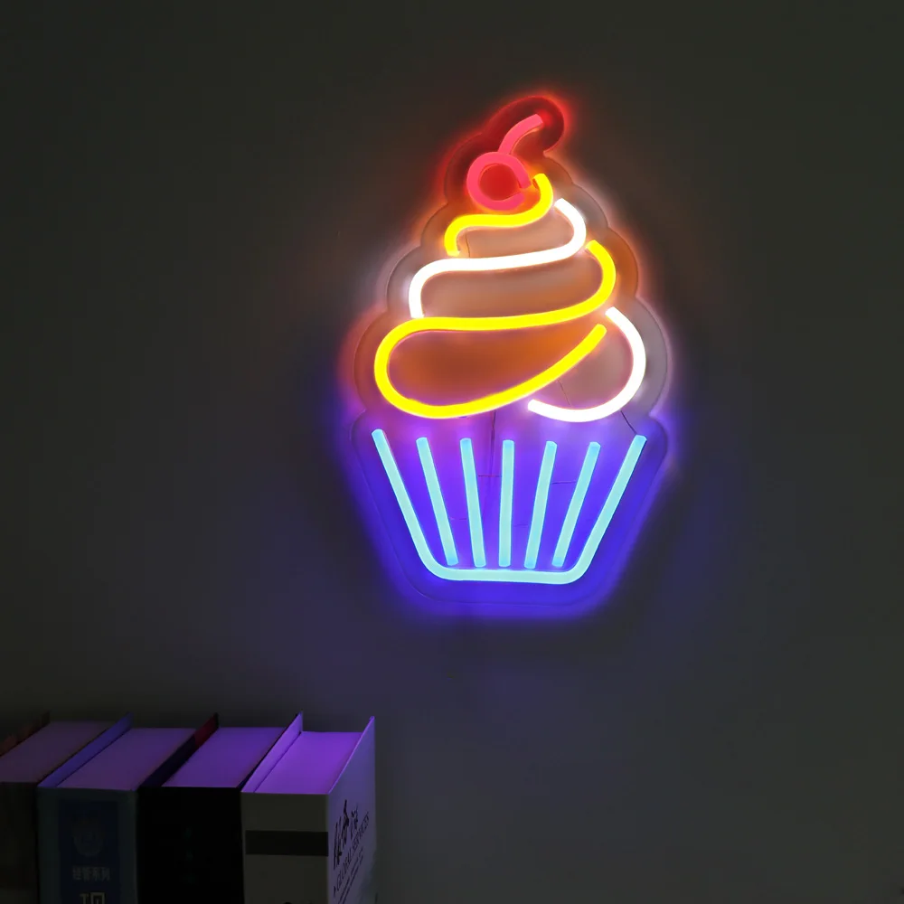 Рисунок 4 - Светодиодная неоновая вывеска вишневого кекса