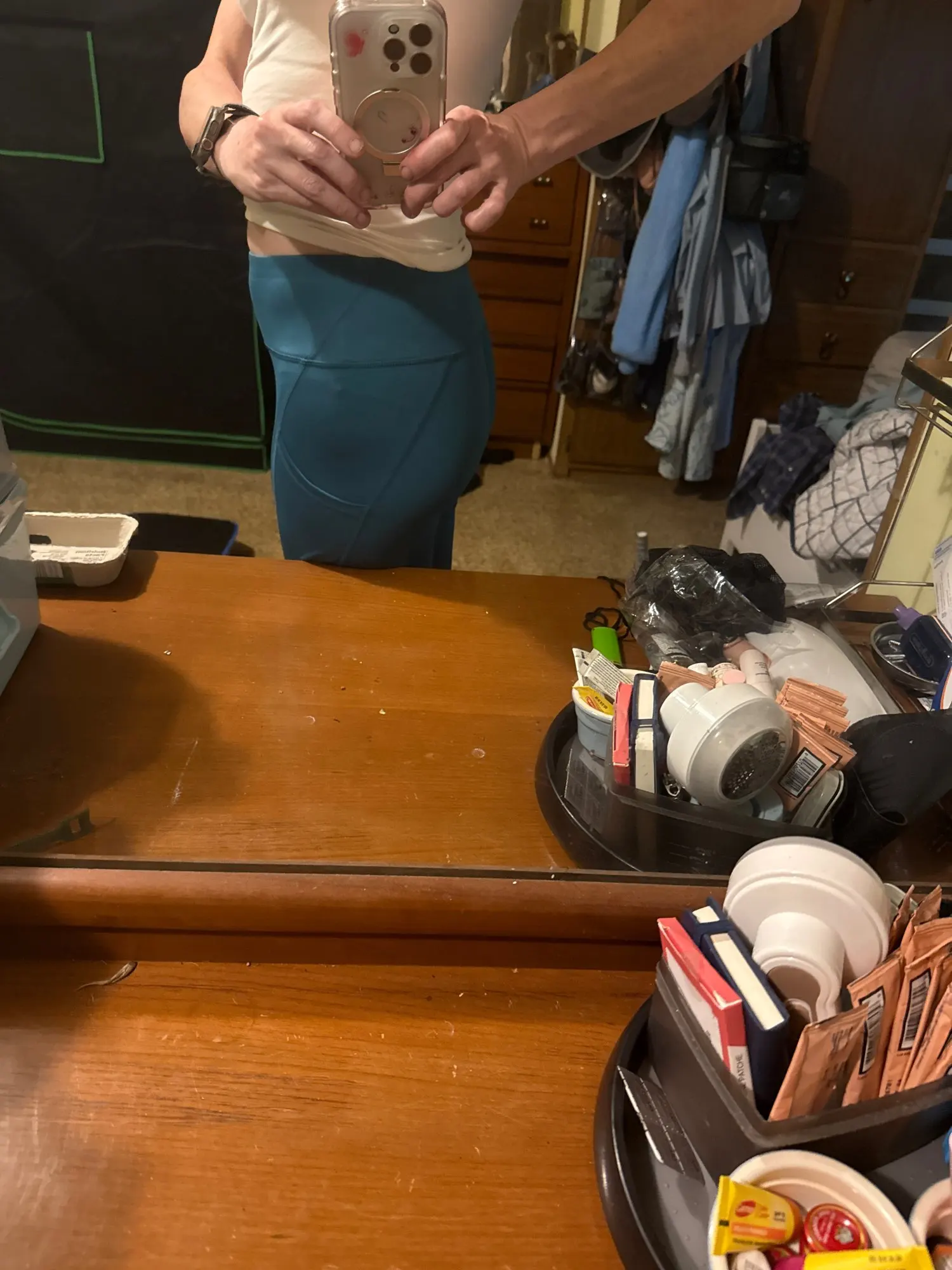 High-Waist Athletic Leggings with Side Pockets photo review