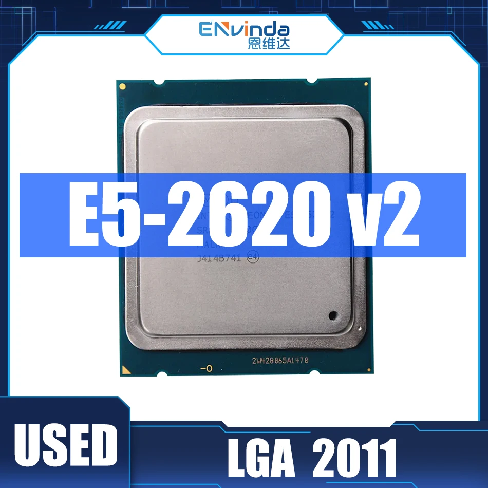 Processador central usado intel xeon e5 2620v2 sr1an 2.1ghz 6-core 15m ...
