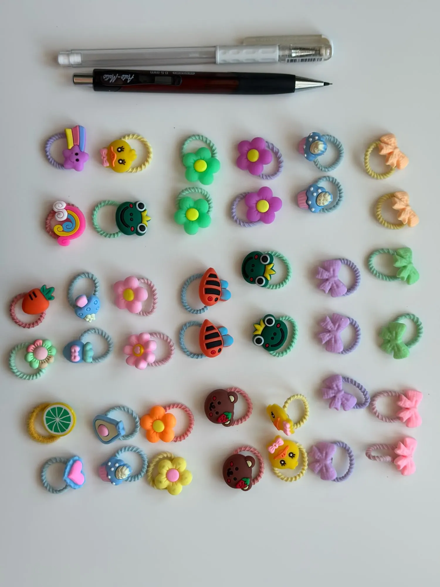 Cute Cartoon Elastic Hair Bands photo review