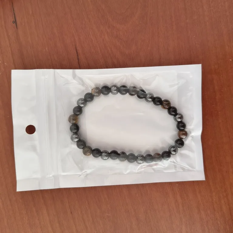 Triple Protection Bracelet: Tiger’s Eye, Obsidian & Hematite photo review