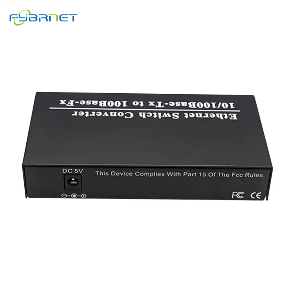 2F3E 10/100M Fast Ethernet 2 Fiber 3 RJ45 fiber switch Optical Media Converter Ethernet SC Single Mode Fiber Switch