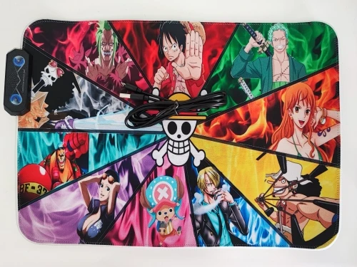 One Piece Mouse Pad 300x800x3mm RGB photo review