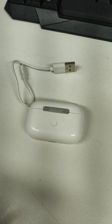 Fone De Ouvido Bluetooth Sem Fio Com Microfone Esportivo TWS Branco photo review