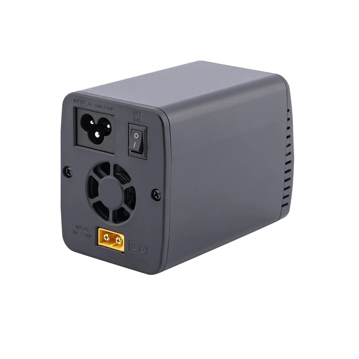 ToolkitRC P200 Mini 30V AC100W DC200W 10A GaN Adjustable Mini Desktop Power Supply USB Output 6