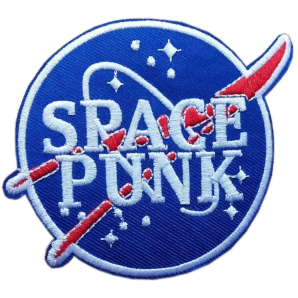 Parche Espacial Termoadhesivo, MXNSE-001, 1 Parche, Azul, Espacial, Parches Adhesivos Colocado Fácil