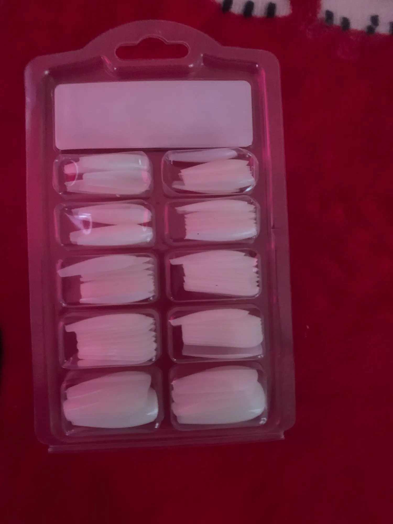 100/500 st lösnaglar konstgjorda heltäckande falska spetsar Akryl Klar naturliga nagelkapslar Franska nagelförlängning manikyrverktyg photo review