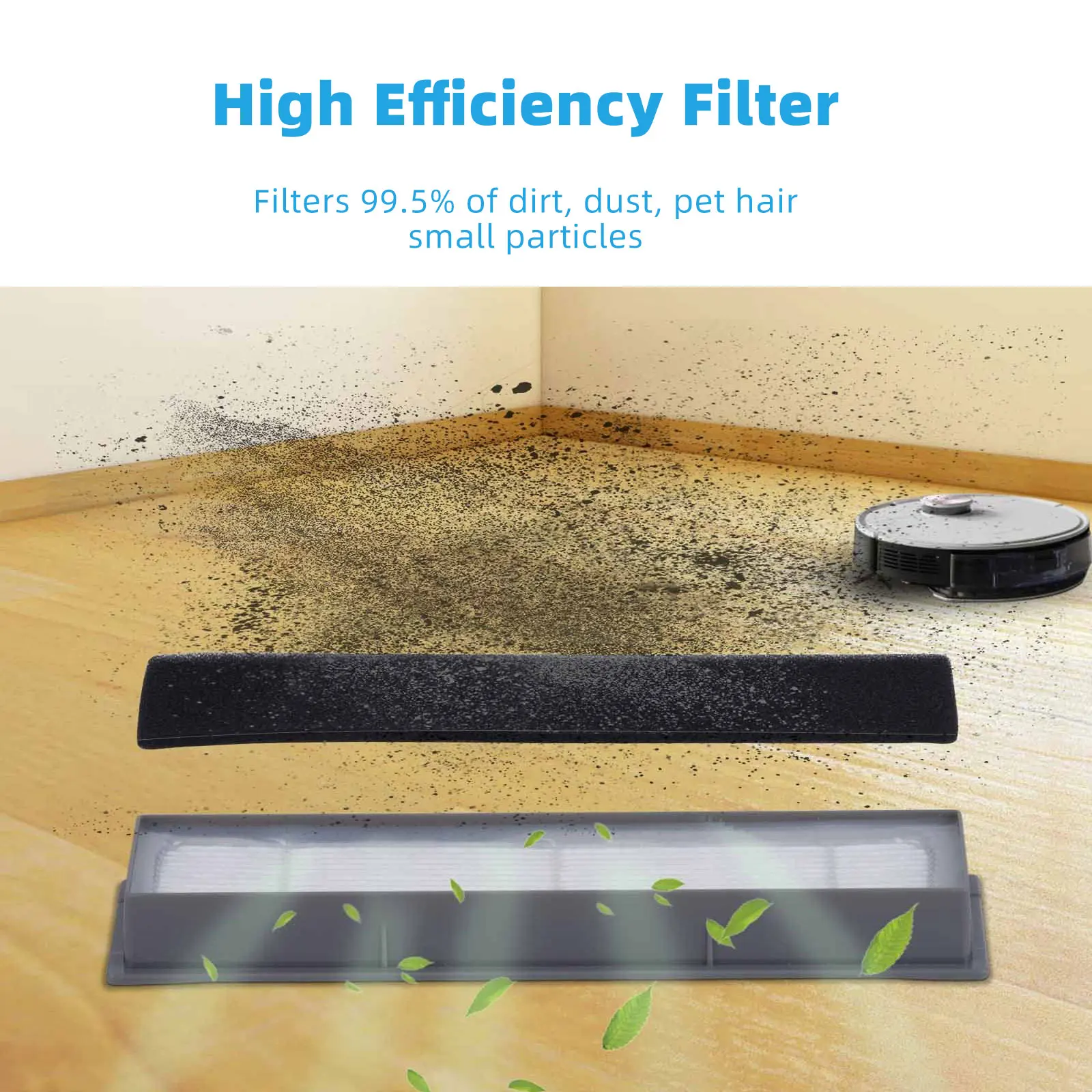 escova lateral principal hepa filtro mop pano 03