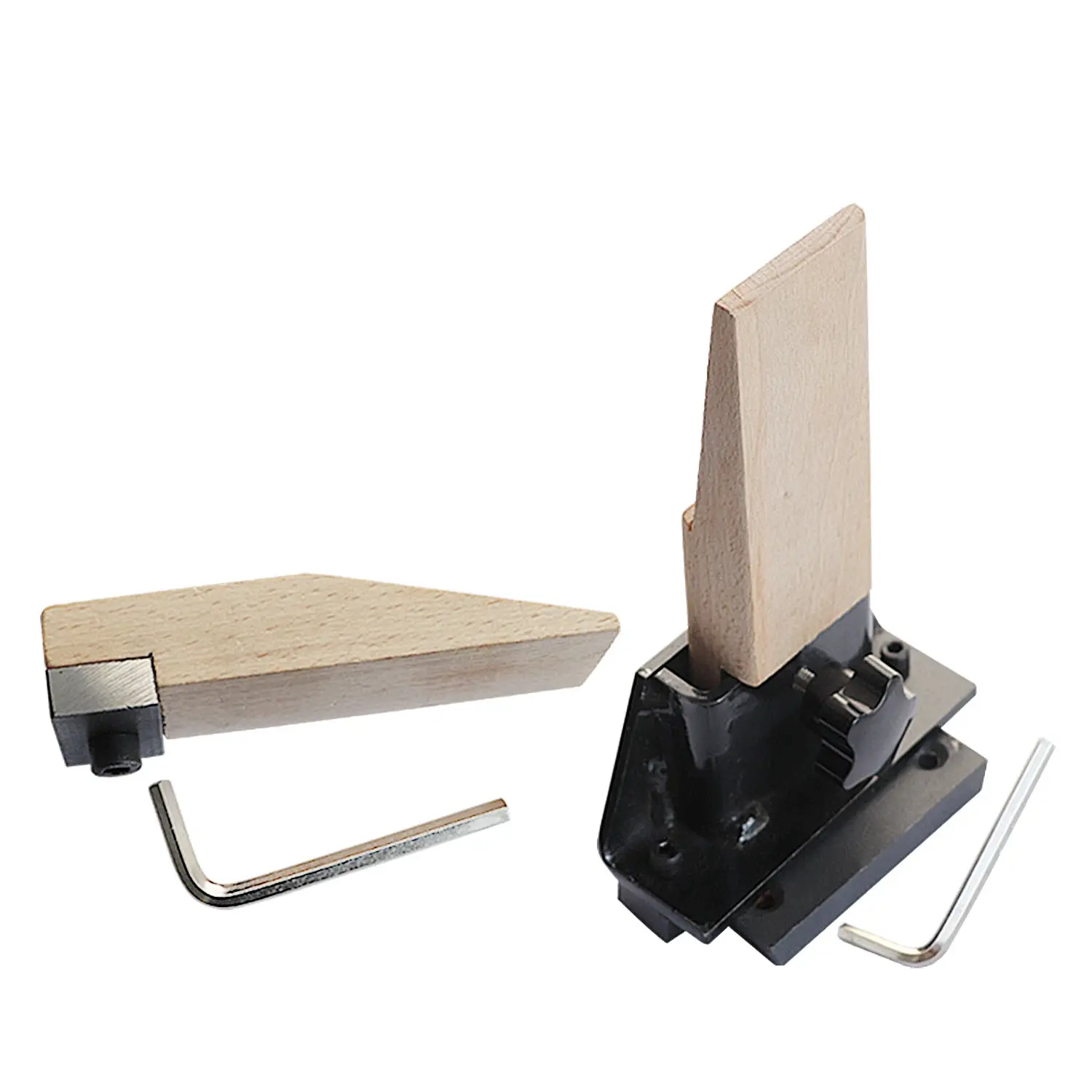 Bench Anvil Pin Clamp Jewelers Steel and Wood Block Jewelry Making