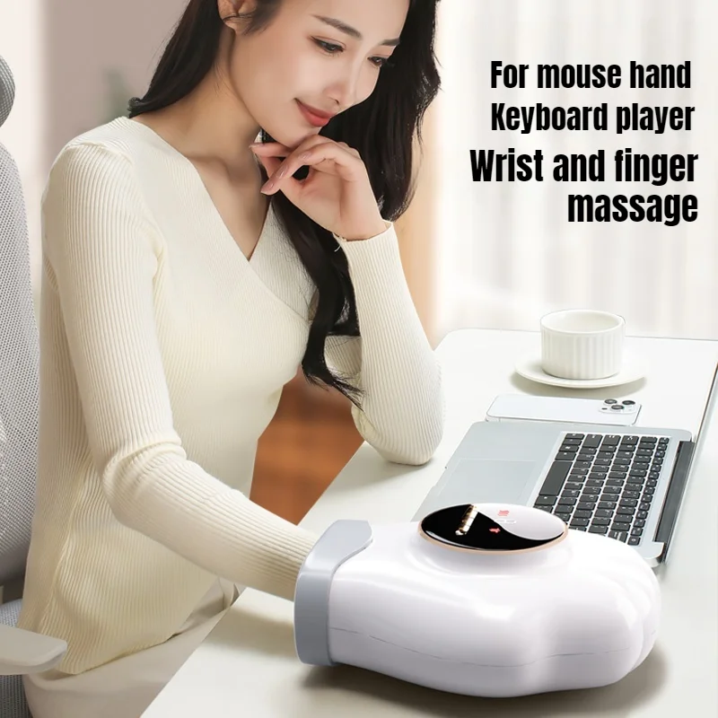Hand Massager for Relief of Hand Fatigue with Hot Compress