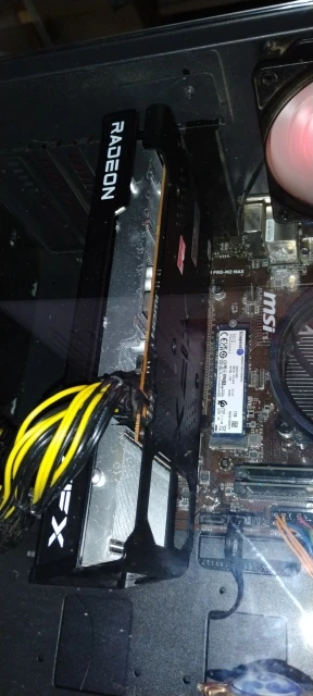 USED XFX RX 6600 XT 6600XT RX6600 XT 8GB Graphics Card AMD GPU photo review