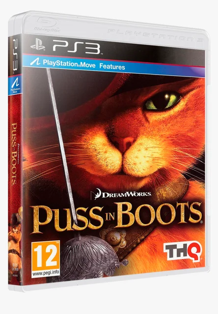 Ps3 - Puss In Boots (Gato de Botas), Jogo de Videogame Ps3 Usado 71531499