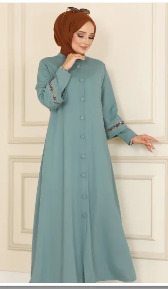 2023 Muhafazakar Spor Giyim Spor Gevshik Spor Ferace Uzun Beachwear Burkini Bashi3Rt