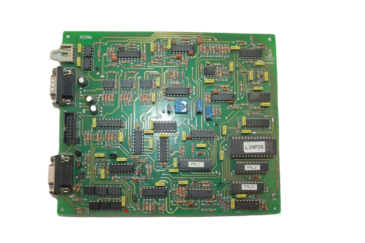 

USED Electronic Board AJAN PL9840-1 , UK AANA02 , E 125498 2 , SN:08774