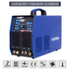 AC/DC 225A Pulse Aluminum TIG Welder Stick ARC Inverter Automatic Welding Machine 110/220V Dual Voltage Blue TSE225P 6