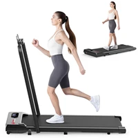 Walking Pad Treadmill 3 in 1 Under Desk Treadmill 2.5HP Treadmills for Home Office with LED Display and folding handrail