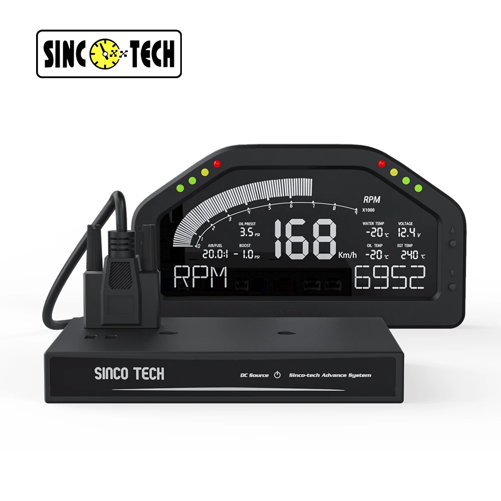 Sincotech-Kit de capteur d'affichage de jauge de course, carte Prada DO926,  écran LCD, 7 documents - AliExpress