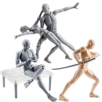 Giocattolo modello artista arte pittura Anime figura schizzo disegnare corpo mobile Chan Joint Action Figure disegnare manichino decorazione della casa