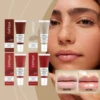 Eelhope Women's Moisturizing Colored lipstick Moisturizing and Coloring Not Easy to Touch Cup Durable Portable Lipstick 5g 4