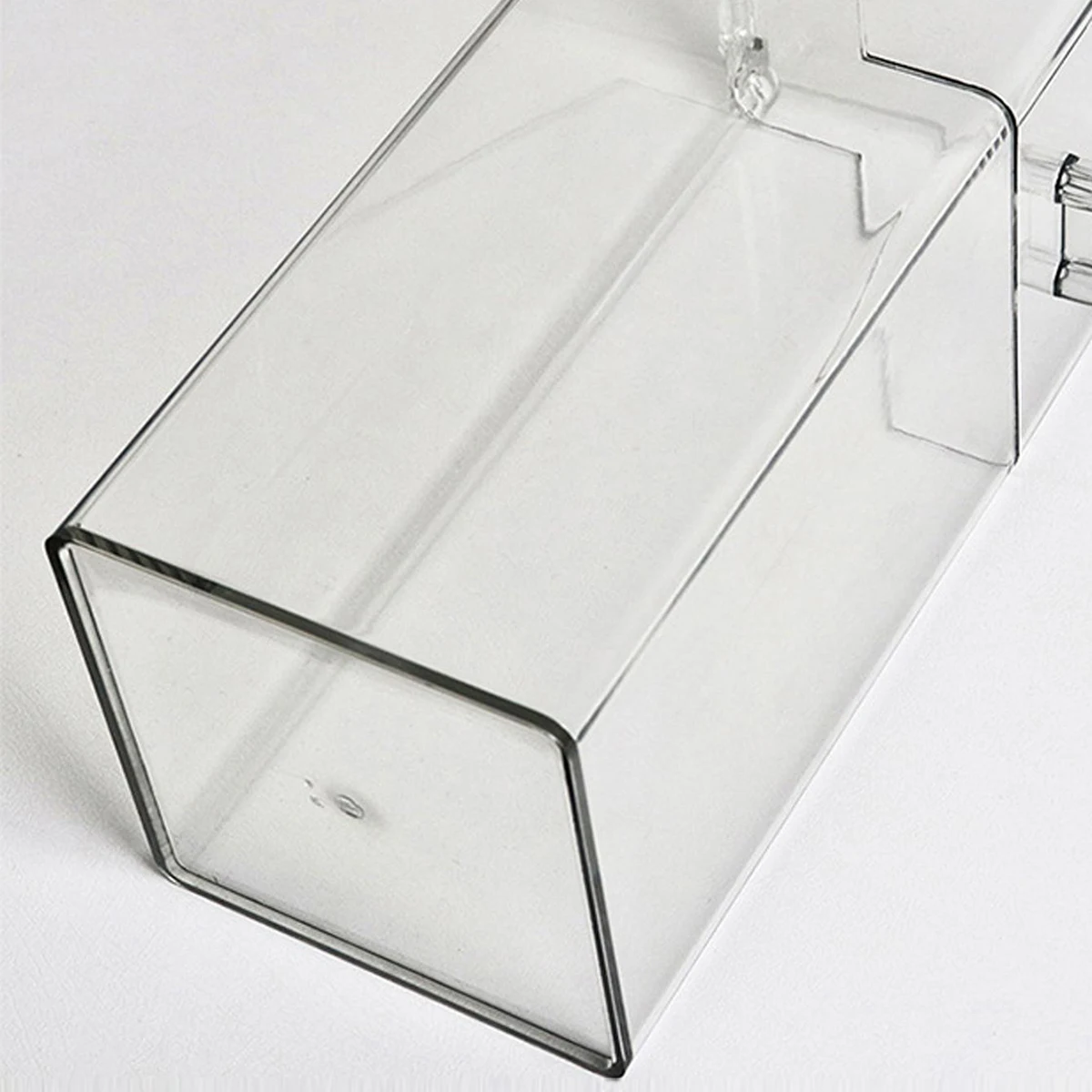1pc makeup brush storage box, simple and transparent multifunctional makeup brush storage rack, simple, durable and practical 5