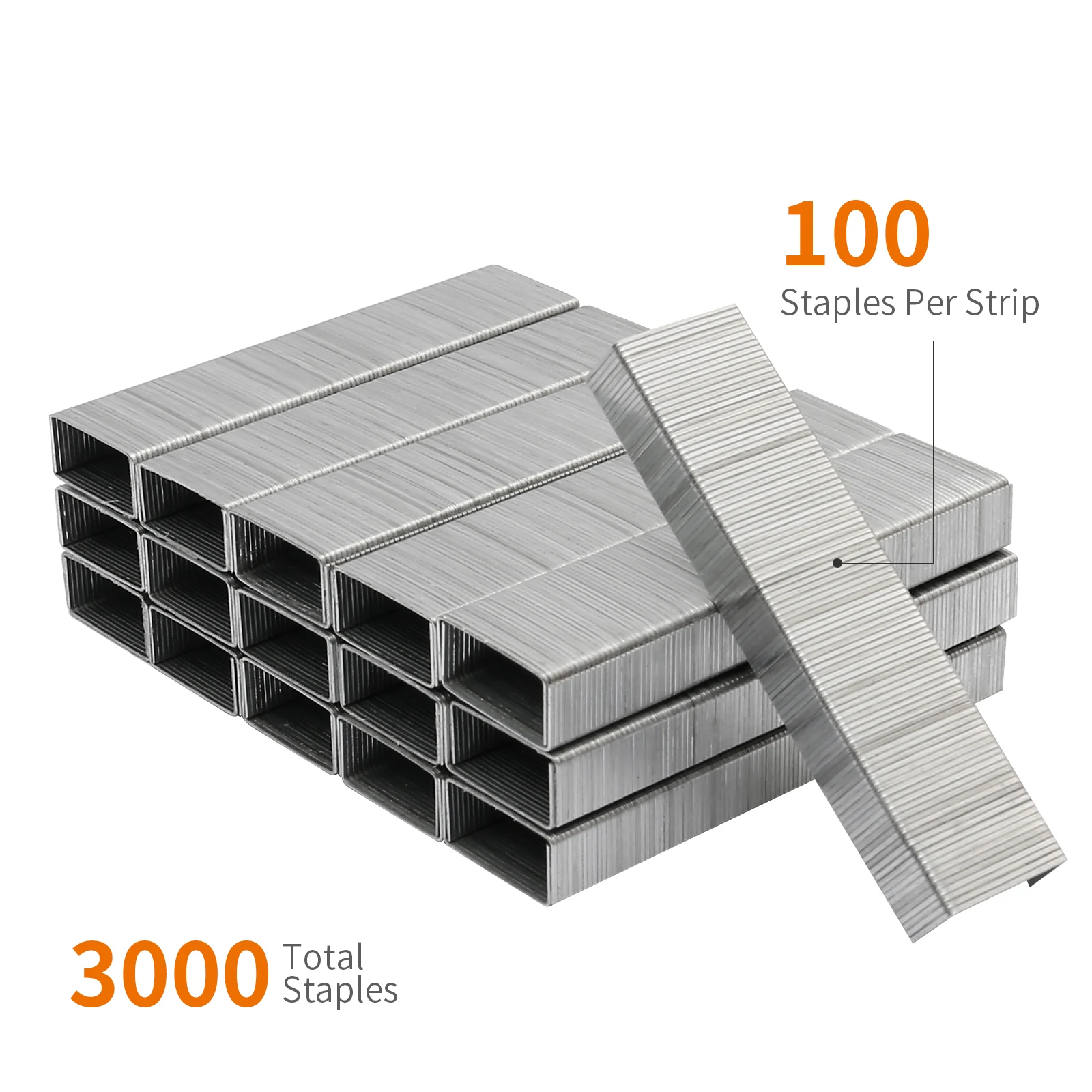 stapler pin Eagle No.26/6 Staples 1/4&rdquo;leg 3-Box Bulk Pack 3000 Pieces Total 1000 Pcs per Box Office and School Binding Accessories