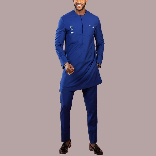 Bolaji Embroidered Dashiki Outfit - Image 2