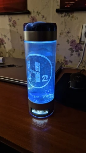 9000 PPB Hydrogen Water Bottle Generator – Professional 3-in-1 Ionizer with Universal Adapter photo review