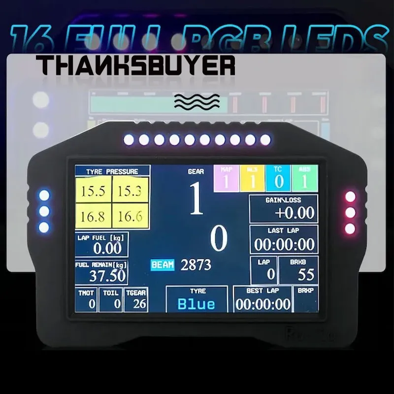 Simplayer 5 Inch RGB SIM Racing Dash Display SIM Racing Dashboard