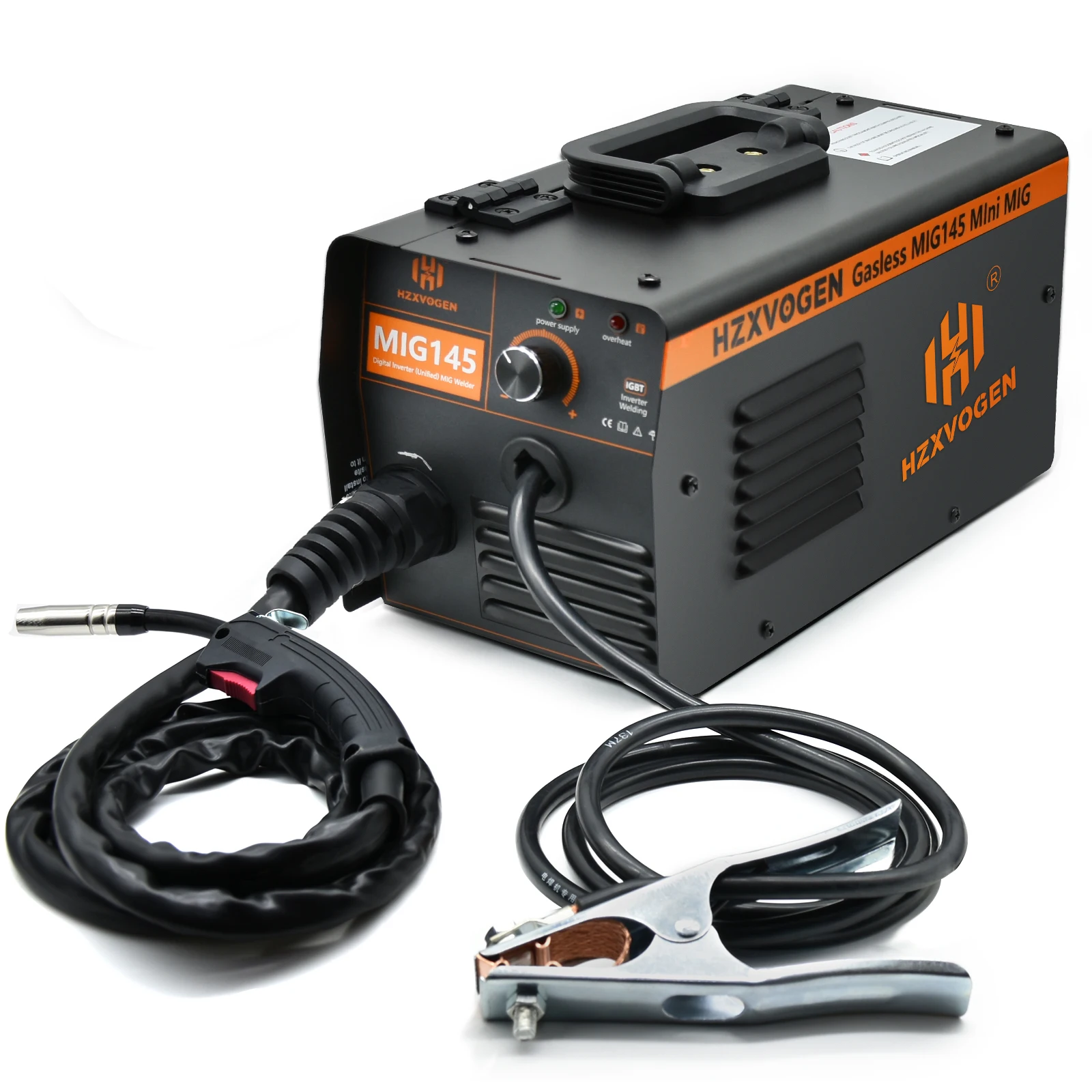 HZXVOGEN MIG Welding machine Semi-Automatic Argon Welding 4 in 1Tig Mig Mini Welding Inverter MIG-250 160 A Machine Welder hot air soldering Welding Equipment