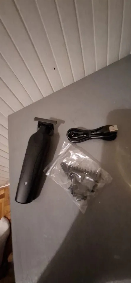 Kemei 2299 barbeiro aparador de cabelo sem fio 0mm zero lacunas escultura clipper detalhe profissional máquina corte acabamento elétrico photo review
