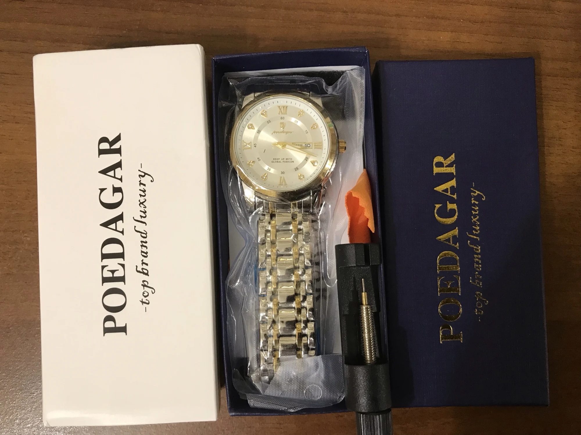 POEDAGAR Luxury Watch for Men photo review