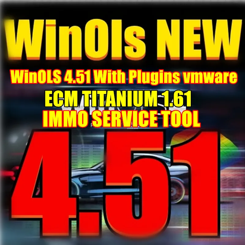2022 Vendita Calda Più Recente Winols 4.51 Con Plugin Vmware + 2021 Damos + Ecm Titanium + Immo Tool + Video + Guida Pdf Ecu Remapping Lezioni