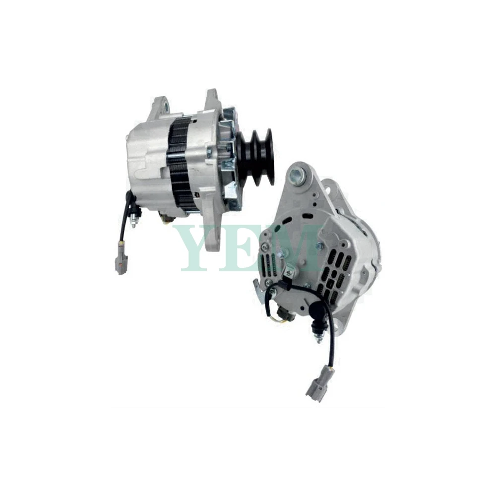 

For ISUZU 6BG1 6WG1 2AX200-6 24V 50A Alternator 1812005303