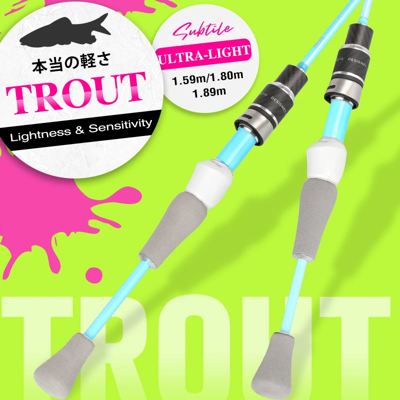 Ultra Light Trout Spinning Rod  Tsurinoya Trout Fishing Rods