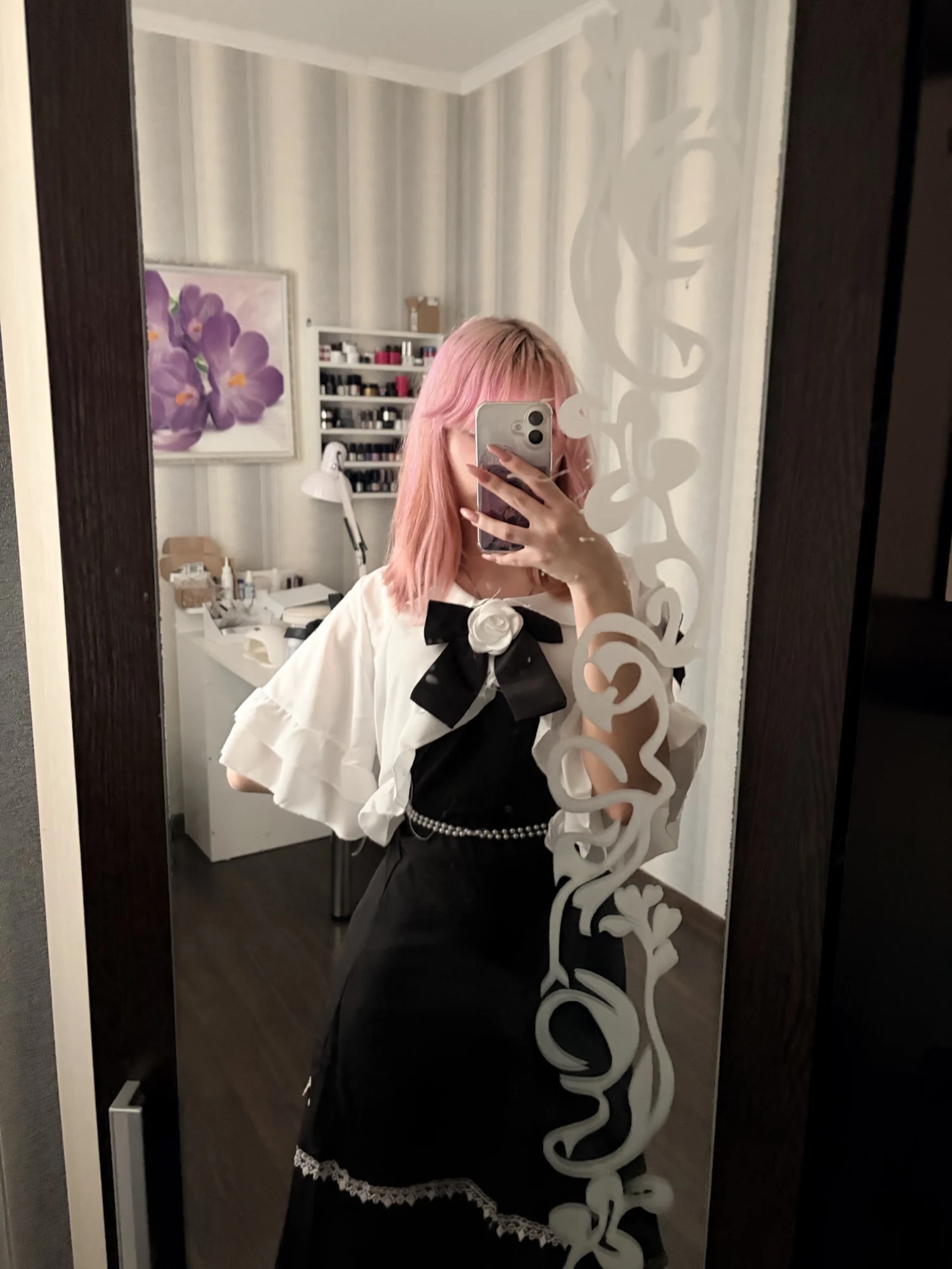 Fairy Midi Dress - Romantic Goth Aesthetic photo review