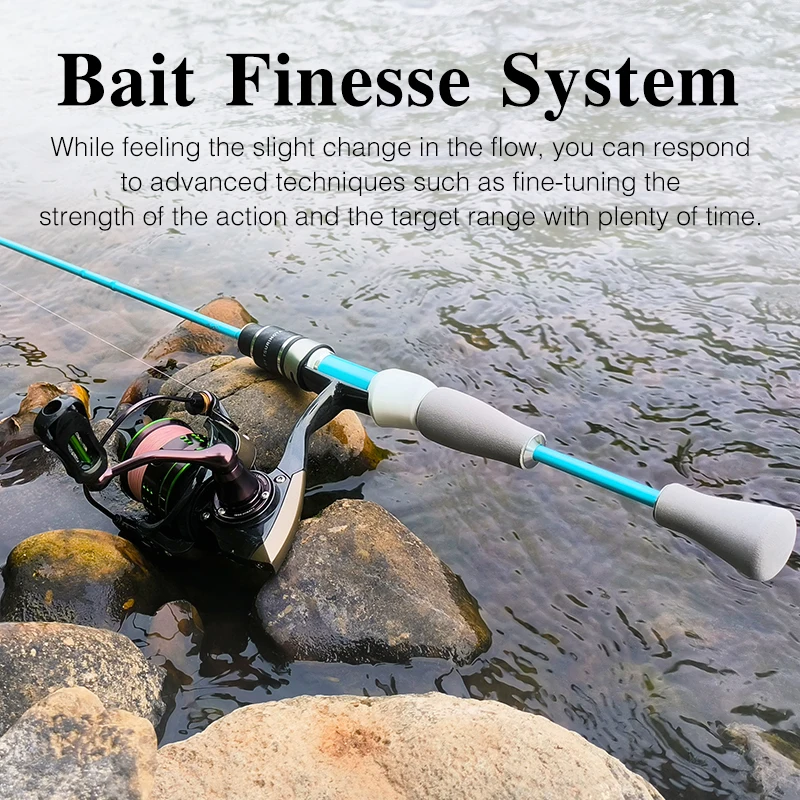 Tsurinoya Bait Finesse Trout Spinning Rod Subtile 1.59m 1.68m 1.8m 1.89m Ul  Fuji Light Game Stream Tubualr Solid Tip Fishing Rod - Fishing Rods -  AliExpress