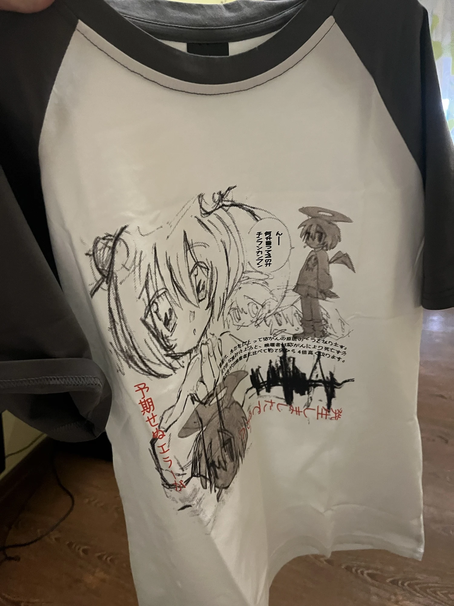 Contrast T-Shirt - Animecore Aesthetic photo review